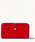 Dooney Alto Large Double Zip Organizer Red ID-078oSfc1 Dooney Alto Large Double Zip Organizer Red ID-078oSfc1