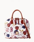 Dooney MLB Red Sox Zip Zip Satchel RED SOX ID-0SghcftI Dooney MLB Red Sox Zip Zip Satchel RED SOX ID-0SghcftI