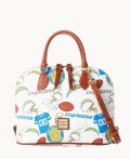 Dooney NFL Chargers Zip Zip Satchel CHARGERS ID-0VXhvDNR Dooney NFL Chargers Zip Zip Satchel CHARGERS ID-0VXhvDNR