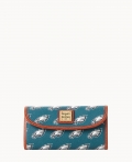 Dooney NFL Eagles Continental Clutch EAGLES ID-1pcImJGm Dooney NFL Eagles Continental Clutch EAGLES ID-1pcImJGm