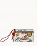 Dooney NFL Packers Double Zip Wristlet Green Bay Packers ID-2ZAYWsG0 Dooney NFL Packers Double Zip Wristlet Green Bay Packers ID-2ZAYWsG0