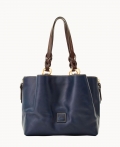 Dooney Florentine Large Zip Barlow Navy ID-3Sa8cv0W Dooney Florentine Large Zip Barlow Navy ID-3Sa8cv0W