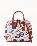 Dooney MLB Twins Zip Zip Satchel TWINS ID-3VDddxpS Dooney MLB Twins Zip Zip Satchel TWINS ID-3VDddxpS
