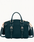 Dooney Pebble Grain Bristol Satchel Black Black ID-4FF1OdnQ