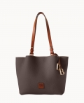Dooney Pebble Grain Small Flynn Brown Tmoro ID-4NSS3fzb