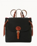Dooney Nylon Flap Backpack Black ID-5jEMNa5E