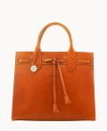 Dooney Alto Tassel Tote Saddle ID-6lLAmFwP Dooney Alto Tassel Tote Saddle ID-6lLAmFwP