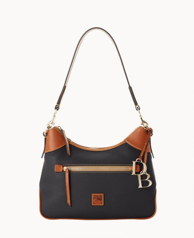 Dooney Pebble Grain Hobo Black ID-6suEeo8Z Dooney Pebble Grain Hobo Black ID-6suEeo8Z