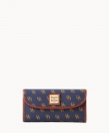 Dooney Gretta Continental Clutch Navy ID-7IZYP66z Dooney Gretta Continental Clutch Navy ID-7IZYP66z