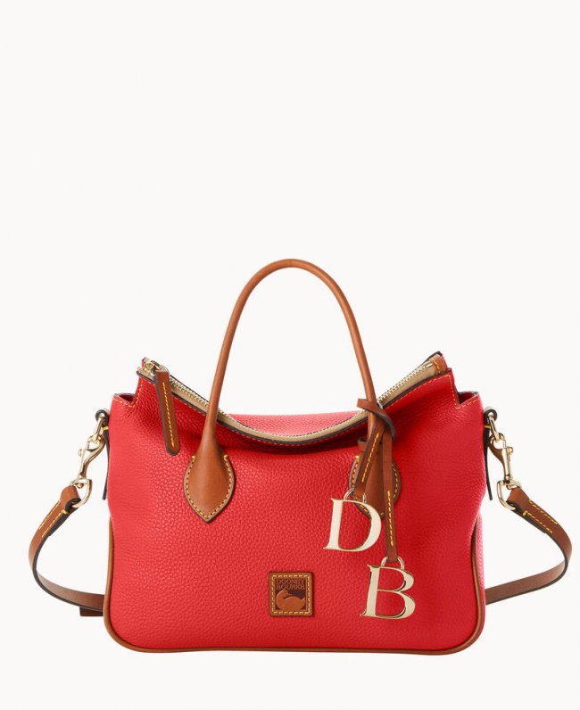 Dooney Pebble Grain Satchel Red ID-7jRXLgRL Dooney Pebble Grain Satchel Red ID-7jRXLgRL