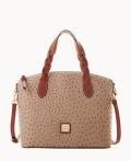 Dooney Ostrich Celeste Satchel Light Taupe ID-7oI56iHM Dooney Ostrich Celeste Satchel Light Taupe ID-7oI56iHM