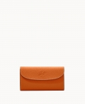 Dooney Henrys Continental Clutch Orange ID-9AvL2E23 Dooney Henrys Continental Clutch Orange ID-9AvL2E23