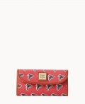Dooney NFL Falcons Continental Clutch FALCONS ID-A36xv40p Dooney NFL Falcons Continental Clutch FALCONS ID-A36xv40p