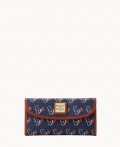 Dooney NFL Texans Continental Clutch TEXANS ID-a90DHj9I