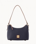 Dooney Pebble Grain Baguette Midnight Blue ID-ABb9zwqU