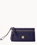 Dooney Saffiano Double Zip Wristlet Marine ID-AO3uC9lo Dooney Saffiano Double Zip Wristlet Marine ID-AO3uC9lo