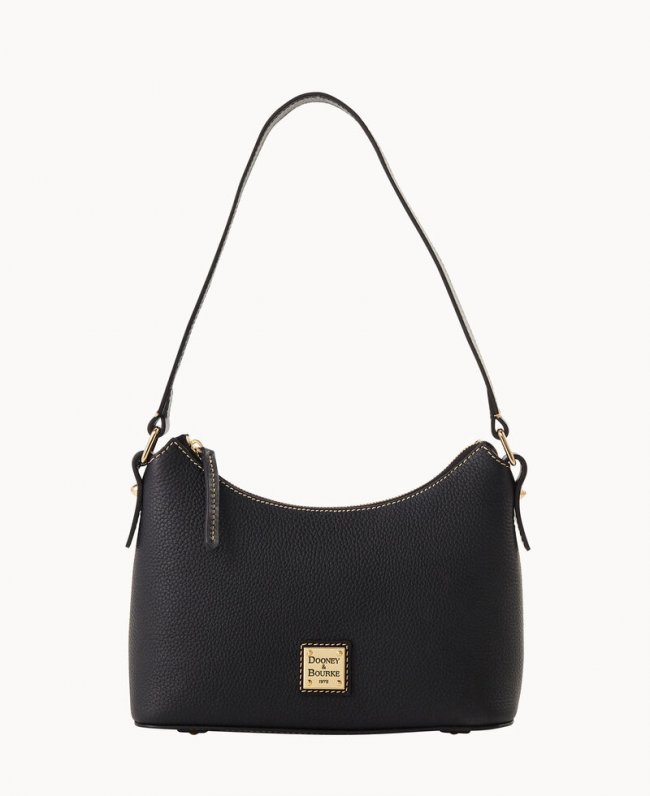 Dooney Pebble Grain Baguette Black Black ID-axAVHxtB Dooney Pebble Grain Baguette Black Black ID-axAVHxtB