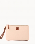 Dooney Pebble Grain Large Wristlet Blush ID-Bm0Ejmtn Dooney Pebble Grain Large Wristlet Blush ID-Bm0Ejmtn