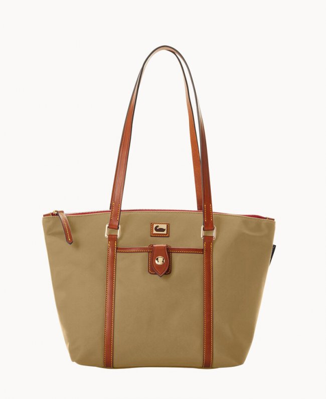 Dooney Wayfarer Zip Tote Taupe ID-BP91zsN2 Dooney Wayfarer Zip Tote Taupe ID-BP91zsN2