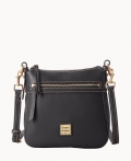Dooney Pebble Grain Crossbody 25 Black Black ID-bts4z0Io