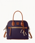 Dooney Pebble Grain Domed Satchel Plum Wine ID-bZUPIEJQ Dooney Pebble Grain Domed Satchel Plum Wine ID-bZUPIEJQ