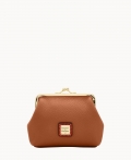 Dooney Pebble Grain Large Frame Purse Caramel ID-C94JRpRb Dooney Pebble Grain Large Frame Purse Caramel ID-C94JRpRb