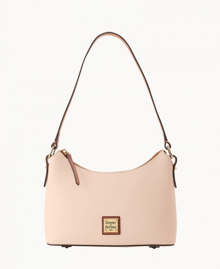 Dooney Pebble Grain Baguette Blush ID-cDrewnEX