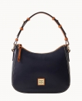 Dooney Wexford Leather Small Kiley Hobo Midnight Blue ID-CGZ18Ouh Dooney Wexford Leather Small Kiley Hobo Midnight Blue ID-CGZ18Ouh