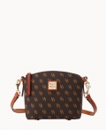 Dooney Gretta Mini Domed Crossbody Brown Tmoro ID-ck06d0NB Dooney Gretta Mini Domed Crossbody Brown Tmoro ID-ck06d0NB