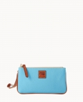 Dooney Pebble Grain Medium Wristlet Sky Blue ID-cqbAQPdX Dooney Pebble Grain Medium Wristlet Sky Blue ID-cqbAQPdX
