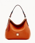 Dooney Pebble Grain Twist Strap Hobo Caramel ID-CQhKEkpe Dooney Pebble Grain Twist Strap Hobo Caramel ID-CQhKEkpe