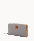 Dooney Pebble Grain Large Zip Around Wristlet Slate ID-CsgBM9QA Dooney Pebble Grain Large Zip Around Wristlet Slate ID-CsgBM9QA