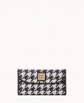 Dooney Houndstooth Continental Clutch Black ID-cUvEQ8X8 Dooney Houndstooth Continental Clutch Black ID-cUvEQ8X8