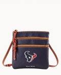 Dooney NFL Texans Triple Zip Crossbody TEXANS ID-CVu08n2p Dooney NFL Texans Triple Zip Crossbody TEXANS ID-CVu08n2p
