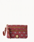 Dooney NFL 49ers Triple Zip Wristlet 49ers ID-Cw2R2KSS Dooney NFL 49ers Triple Zip Wristlet 49ers ID-Cw2R2KSS