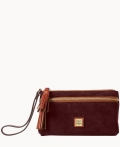 Dooney Suede Double Zip Wristlet Wine ID-cyOeHYO9 Dooney Suede Double Zip Wristlet Wine ID-cyOeHYO9