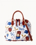 Dooney MLB Royals Zip Zip Satchel ROYALS ID-d7xRqRAw Dooney MLB Royals Zip Zip Satchel ROYALS ID-d7xRqRAw