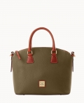 Dooney Pebble Grain Domed Satchel Olive ID-dtU1pg2o Dooney Pebble Grain Domed Satchel Olive ID-dtU1pg2o