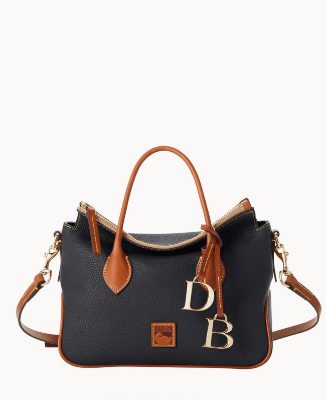 Dooney Pebble Grain Satchel Black ID-dyBH7Q5w Dooney Pebble Grain Satchel Black ID-dyBH7Q5w