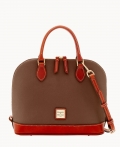 Dooney Pebble Grain Zip Zip Satchel Bark ID-dYlBEh9U Dooney Pebble Grain Zip Zip Satchel Bark ID-dYlBEh9U