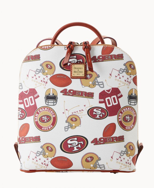 Dooney NFL 49ers Zip Pod Backpack 49ERS ID-EkCg4wSS Dooney NFL 49ers Zip Pod Backpack 49ERS ID-EkCg4wSS
