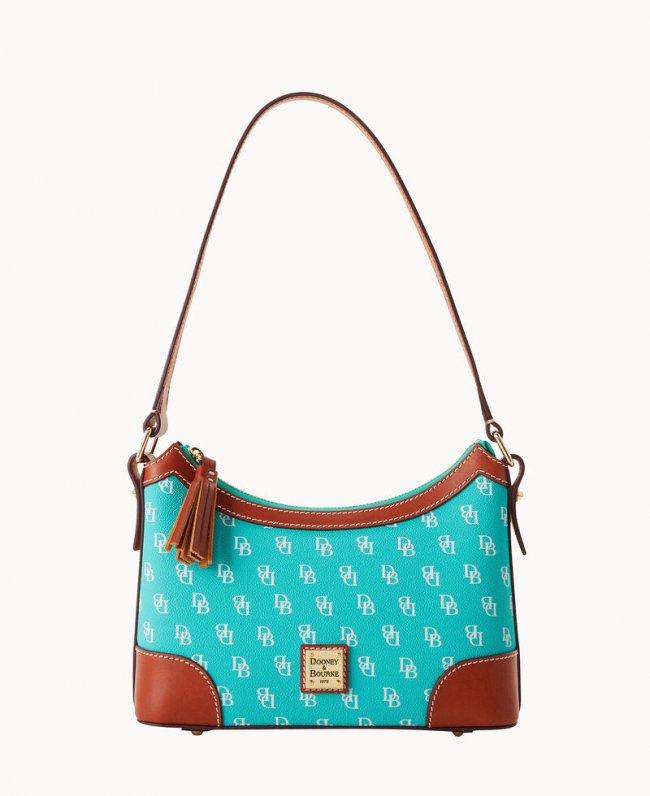 Dooney Gretta Shoulder Bag Sea Foam ID-f7Dljm5I Dooney Gretta Shoulder Bag Sea Foam ID-f7Dljm5I