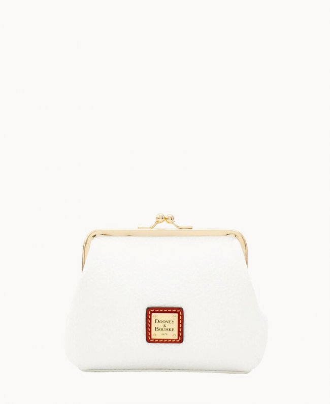 Dooney Pebble Grain Large Framed Purse White ID-fD7W5LpH Dooney Pebble Grain Large Framed Purse White ID-fD7W5LpH