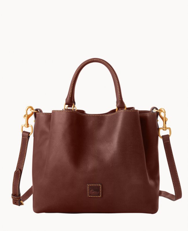 Dooney Florentine Barlow Chestnut ID-FHjPXNio Dooney Florentine Barlow Chestnut ID-FHjPXNio