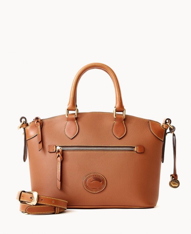 Dooney All Weather Leather 3.0 Domed Satchel 30 Caramel ID-fRjGvSH6 Dooney All Weather Leather 3.0 Domed Satchel 30 Caramel ID-fRjGvSH6