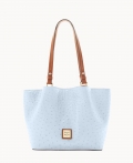 Dooney Ostrich Small Flynn Glacier Blue ID-fugmflmM
