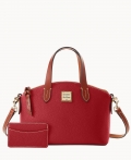 Dooney Pebble Grain Ruby Bag With Card Case Red ID-g8tlGIO1 Dooney Pebble Grain Ruby Bag With Card Case Red ID-g8tlGIO1