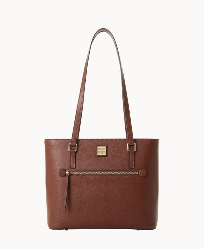 Dooney Saffiano Shopper Amber ID-HFlnFHvt Dooney Saffiano Shopper Amber ID-HFlnFHvt