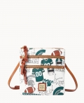 Dooney Collegiate Michigan State N S Triple Zip Crossbody MICHIGAN STATE ID-hhIj7BHX Dooney Collegiate Michigan State N S Triple Zip Crossbody MICHIGAN STATE ID-hhIj7BHX
