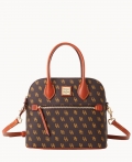 Dooney Gretta Domed Satchel Brown Tmoro ID-HozULwqD Dooney Gretta Domed Satchel Brown Tmoro ID-HozULwqD